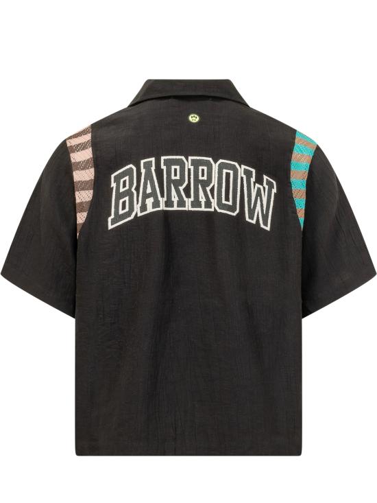 26SS 바로우 긴팔 셔츠 S6BWUASI047 110 NERO - BARROW