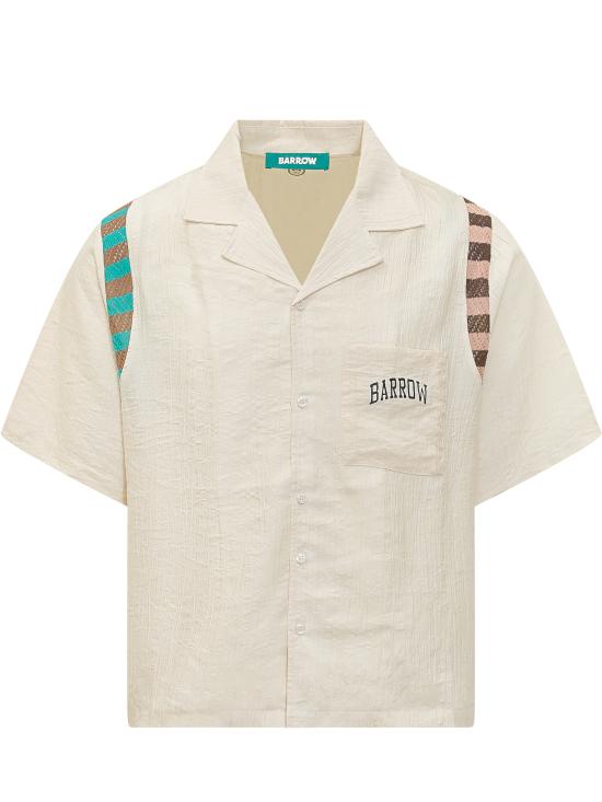 26SS 바로우 긴팔 셔츠 S6BWUASI047 013 CREMA