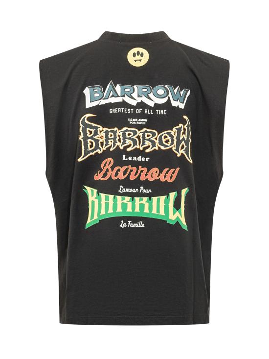 26SS 바로우 민소매 티셔츠 S6BWUATH023 110 NERO - BARROW