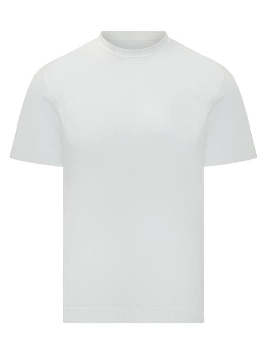 26SS 에르메네질도제냐 반팔 티셔츠 UH360A3H765 N00 100 BIANCO