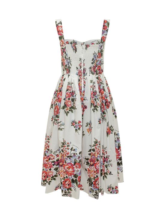 26SS 돌체앤가바나 롱 원피스 F6TTGTHS5UU HA5ZO MAZZ FIORI F BIANCO - DOLCE & GABBANA