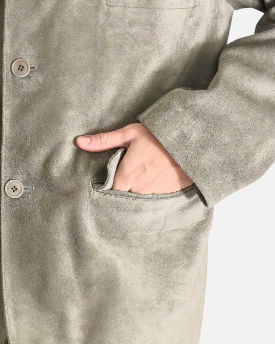  르메르 자켓 스웨이드 SB 재킷 - LEMAIRE