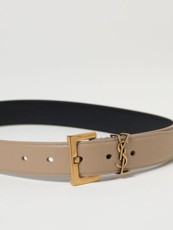 26SS 생로랑 레귤러 벨트 634437 BOO0W2721 BEIGE - SAINT LAURENT