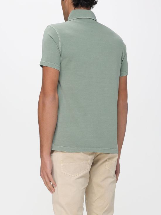 26SS 페이 폴로 티셔츠 NPMB252143TUY1 V400 Grass Green - FAY