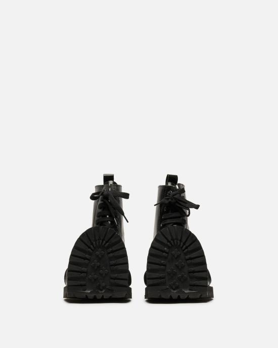  꼼데가르송 부츠 Comme Des Garçons Klg 크러쉬드 토  블랙 - COMME DES GARCONS