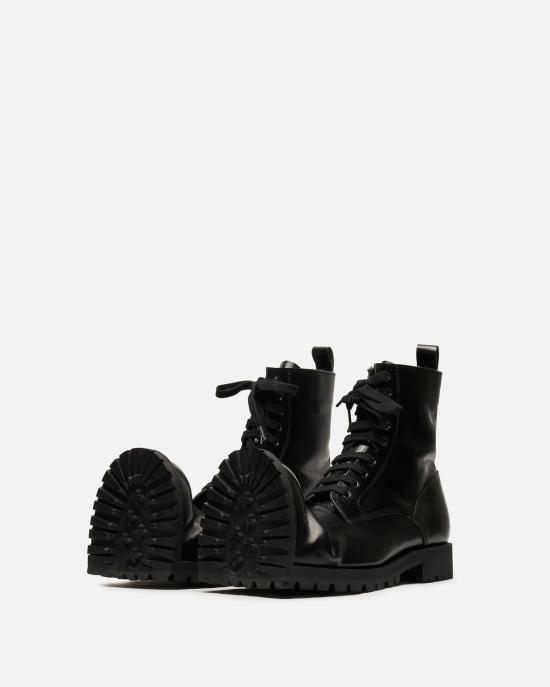  꼼데가르송 부츠 Comme Des Garçons Klg 크러쉬드 토  블랙 - COMME DES GARCONS