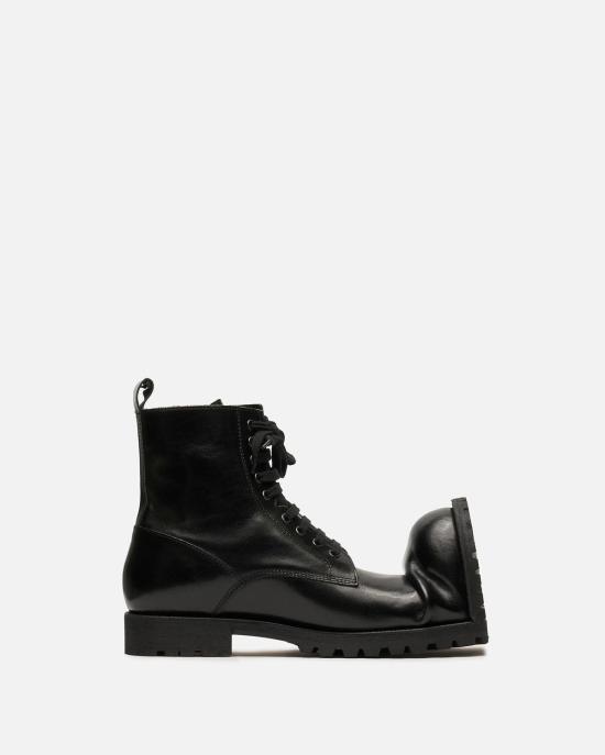  꼼데가르송 부츠 Comme Des Garçons Klg 크러쉬드 토  블랙