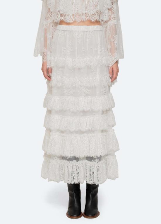  씨뉴욕 롱 스커트 씨 니 홀든 스커트 - SEA NY