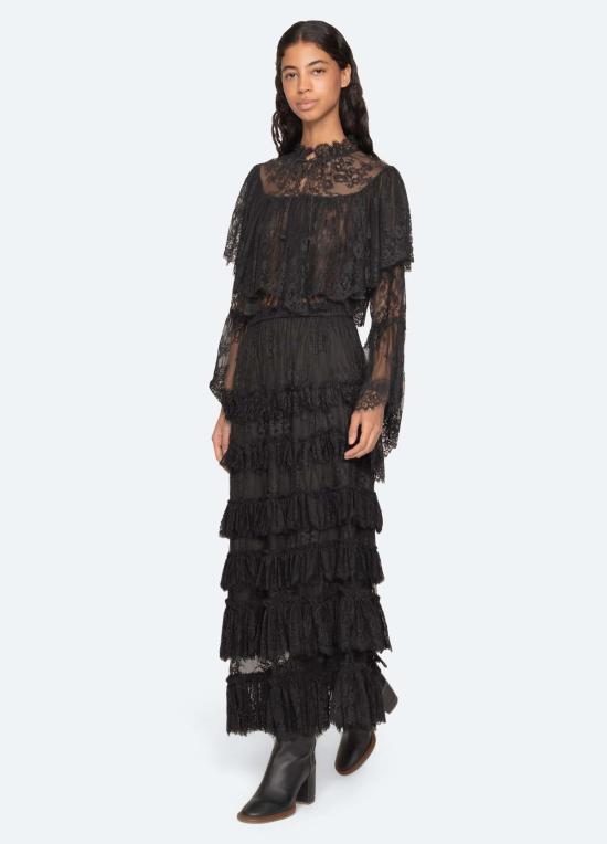  씨뉴욕 롱 스커트 씨 니 홀든 스커트 - SEA NY