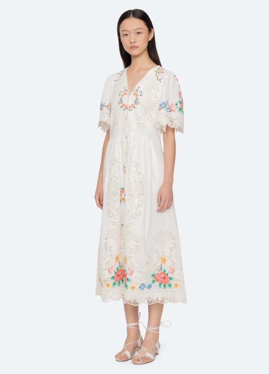  씨뉴욕 원피스 Sea Ny Astrid S/S 드레스 멀티 - SEA NY