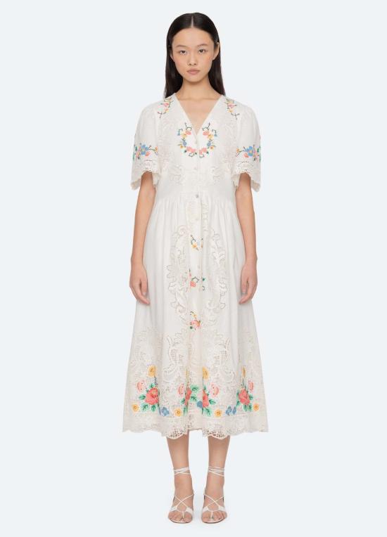  씨뉴욕 원피스 Sea Ny Astrid S/S 드레스 멀티 - SEA NY