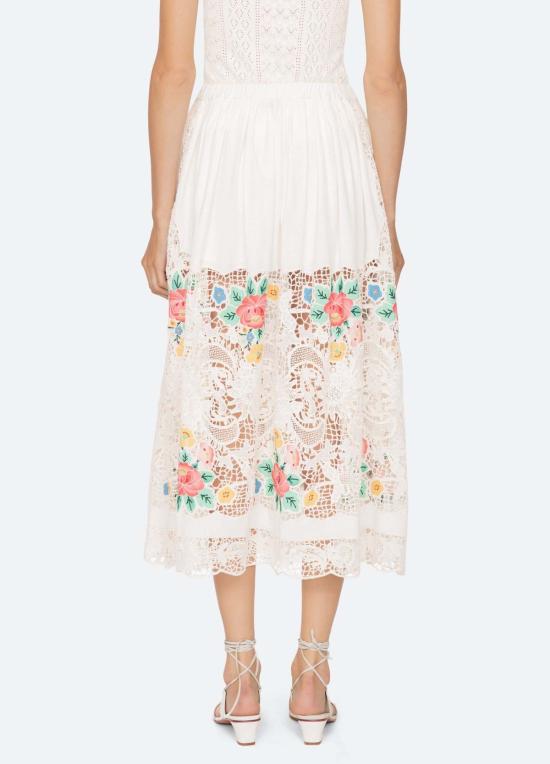  씨뉴욕 미디 스커트 씨 니 아스트리드 스커트 멀티 - SEA NY