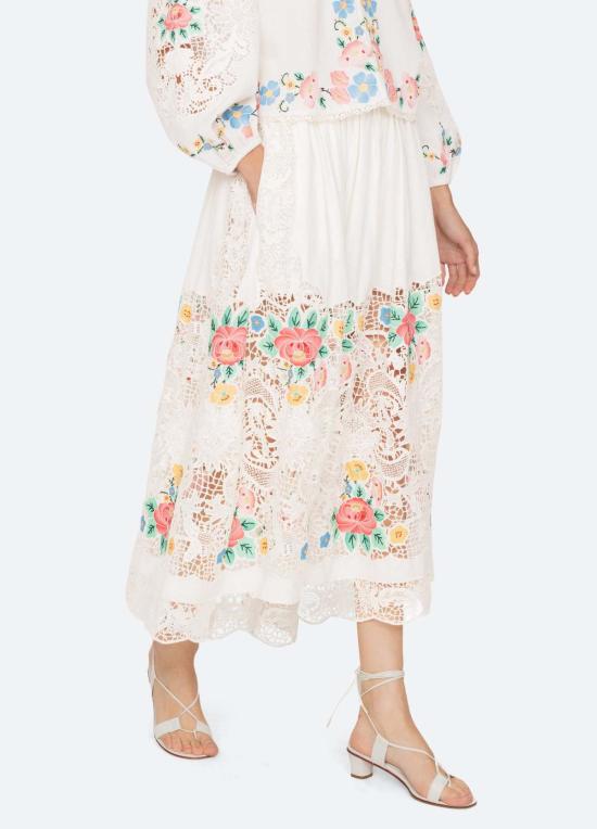  씨뉴욕 미디 스커트 씨 니 아스트리드 스커트 멀티 - SEA NY