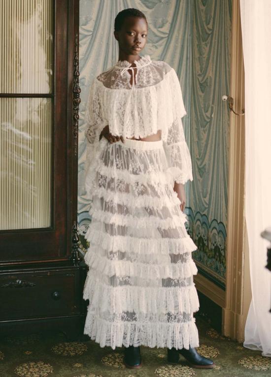  씨뉴욕 롱 스커트 씨 니 홀든 스커트 - SEA NY