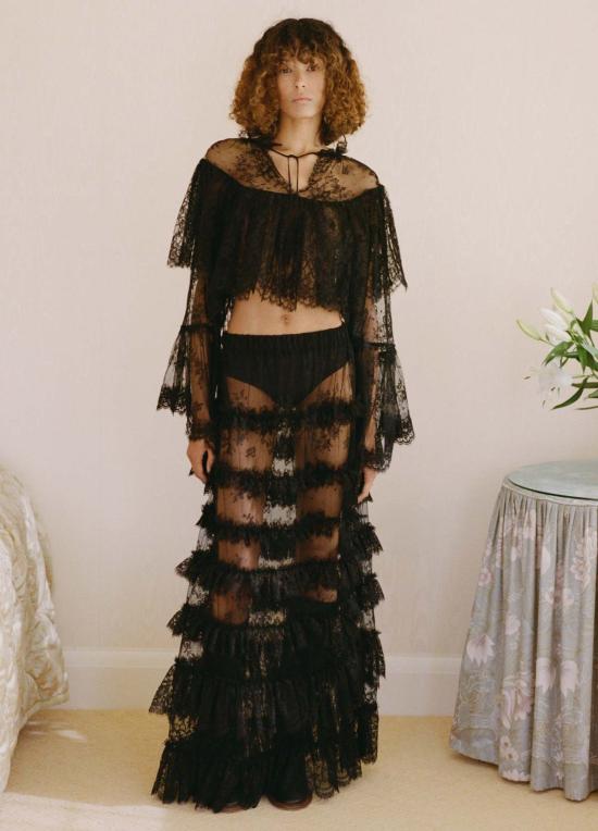  씨뉴욕 롱 스커트 씨 니 홀든 스커트 - SEA NY