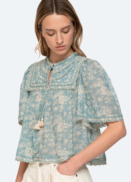  씨뉴욕 블라우스 바다 니 키르스텐 탑 스카이 - SEA NY