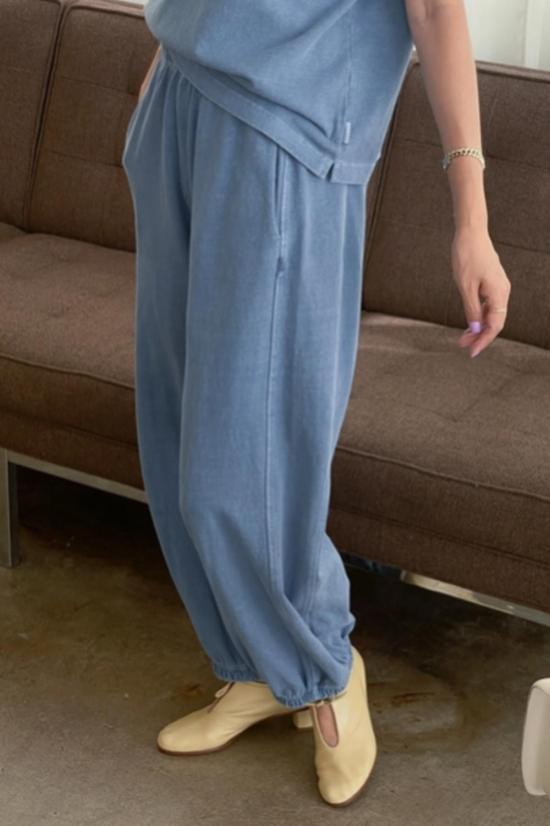  르 본 숍 팬츠 Le Bon Shoppe 벌룬  콘플라워 블루 - Le Bon Shoppe