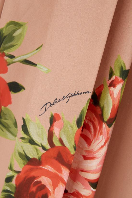 26SS 돌체앤가바나 미디 원피스 F612PTHS5UT HF5ZN BOUQUET ROSE FROSA - DOLCE & GABBANA