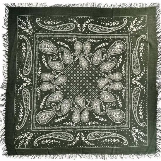  Blue Pacific 머플러/스카프 블루 퍼시픽 캐시미어 페이즐리 스카프 - OTHER BRANDS