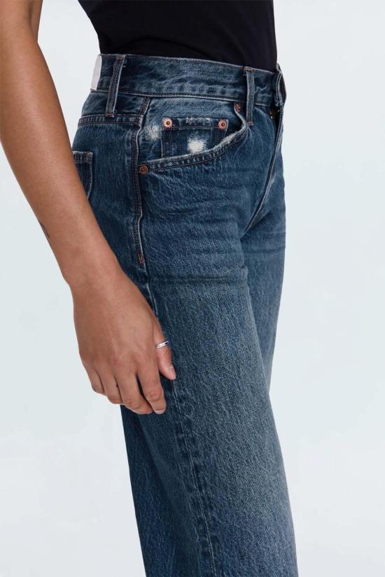  피스톨라 데님 팬츠 렉시 보우드 스트레이트 레그 진 - PISTOLA