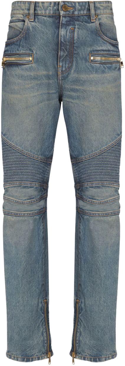 26SS 발망 데님 팬츠 GH1MI105DG106AW BLUE