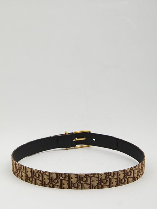 26SS 디올 가죽 벨트 4703O BROWN - DIOR