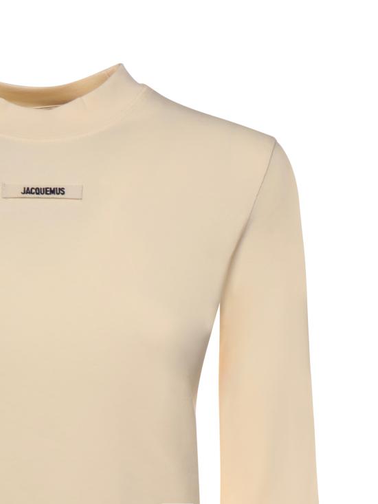 26SS 자크뮈스 긴팔 티셔츠 TSW00155AJ00124130 LIGHT BEIGE DOM - JACQUEMUS