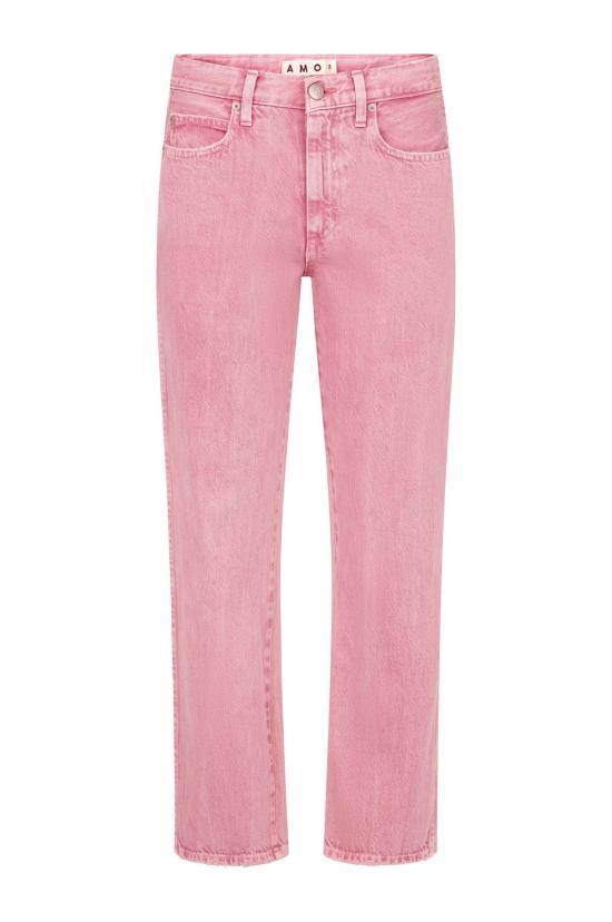  아모 데님 데님 팬츠 빌리 진 로즈스톤 진 - AMO DENIM
