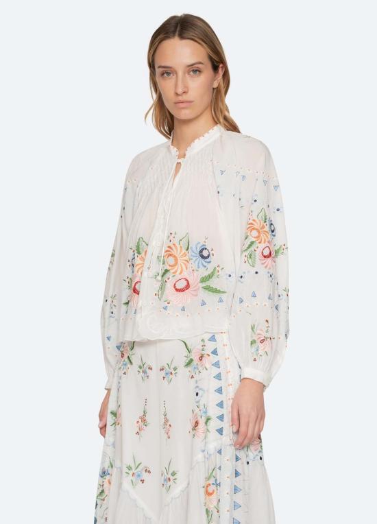  씨뉴욕 블라우스 씨 니 세라피나 탑 - SEA NY