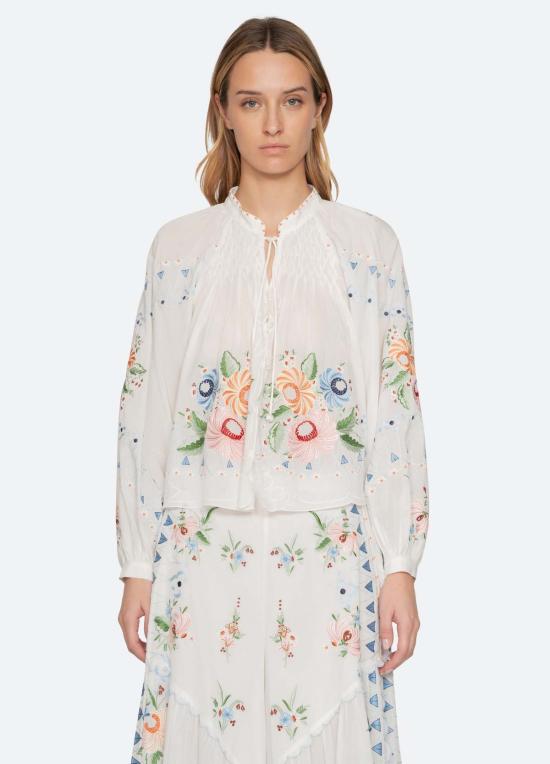  씨뉴욕 블라우스 씨 니 세라피나 탑