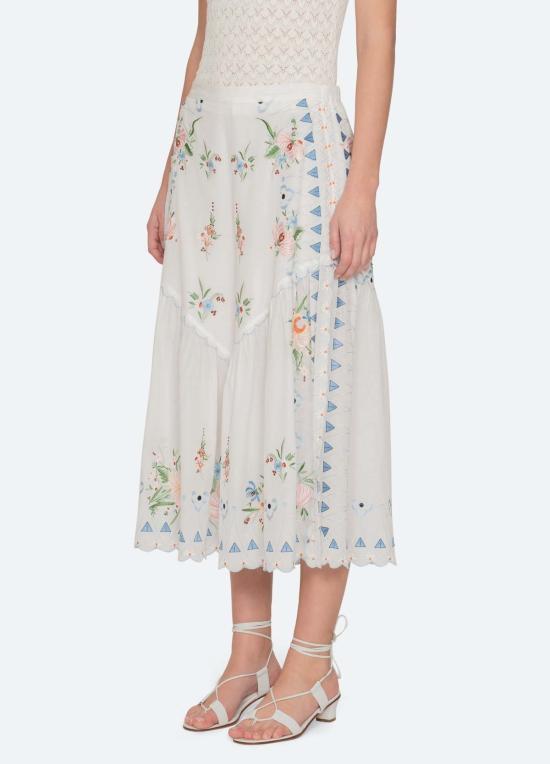  씨뉴욕 크롭 팬츠 씨뉴 세라피나 팬츠 크림 - SEA NY