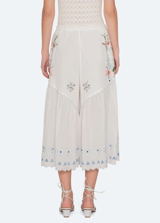  씨뉴욕 크롭 팬츠 씨뉴 세라피나 팬츠 크림 - SEA NY