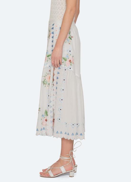  씨뉴욕 크롭 팬츠 씨뉴 세라피나 팬츠 크림 - SEA NY