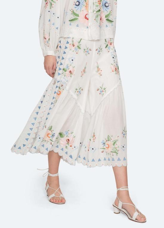  씨뉴욕 크롭 팬츠 씨뉴 세라피나 팬츠 크림 - SEA NY