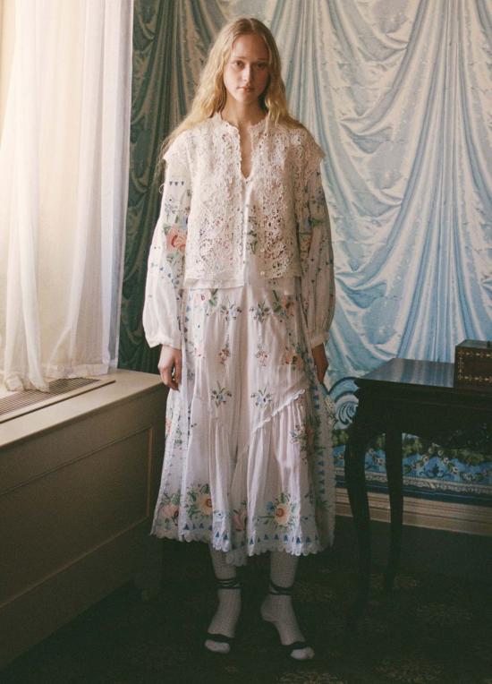  씨뉴욕 크롭 팬츠 씨뉴 세라피나 팬츠 크림 - SEA NY