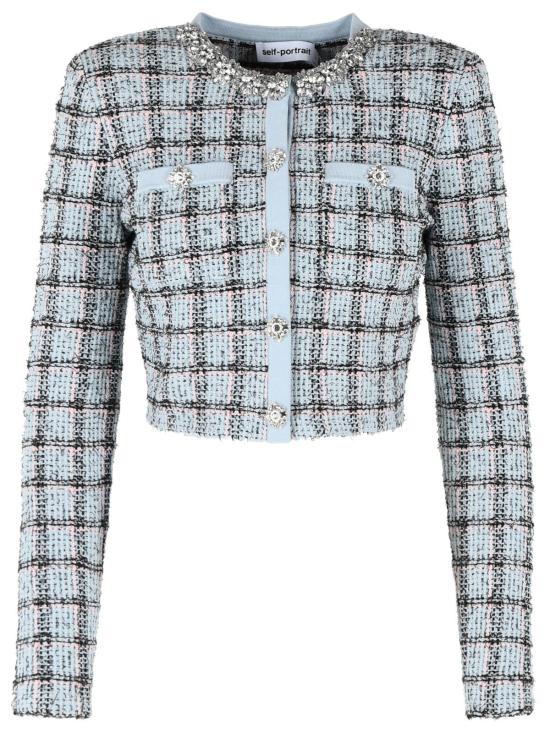 26SS 셀프 포트레이트 자켓 SS26 187C BLBLUE Blue