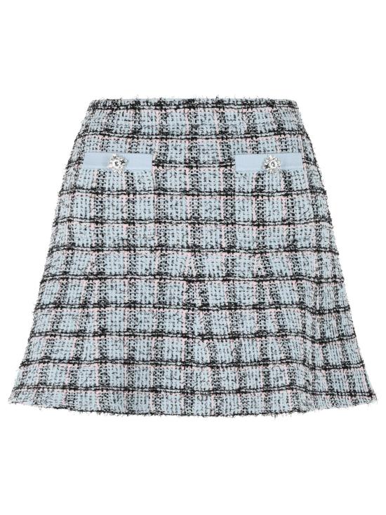 26SS 셀프 포트레이트 숏 스커트 SS26 187SK BLBLUE Blue