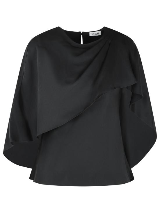 26SS 심카이 블라우스 126 2227 QBLACK Black