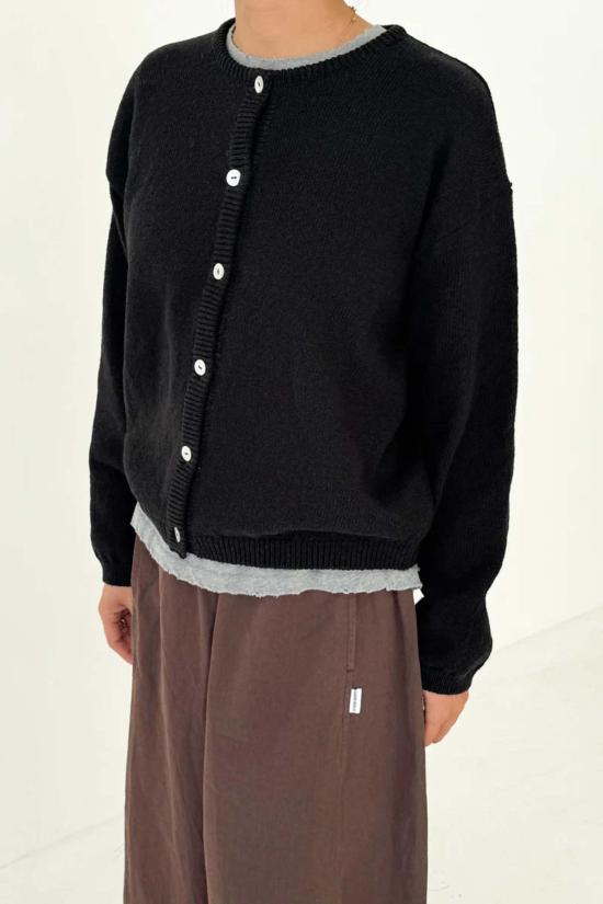  르 본 숍 가디건 르 봉 쇼페 레일라 코튼