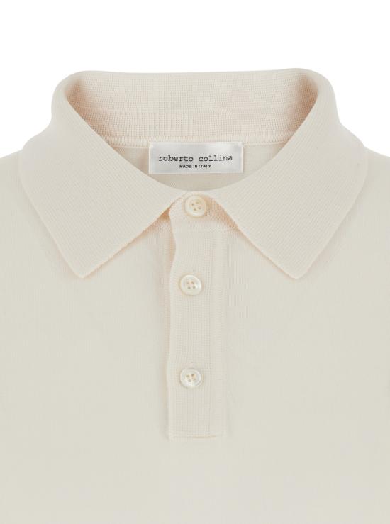 26SS 로베르토 콜리나 반팔 티셔츠 261MYA1002402 Beige - ROBERTO COLLINA