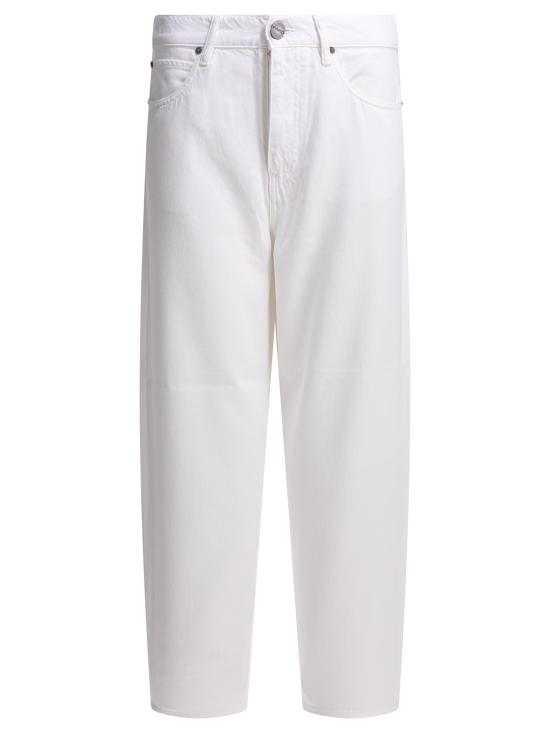 26SS 핑코 데님 팬츠 103857A3E1Z04 White