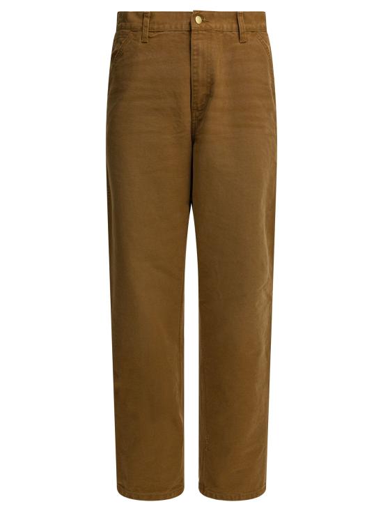 26SS 칼하트 WIP 싱글 니 팬츠 I036276HZ B7 Brown
