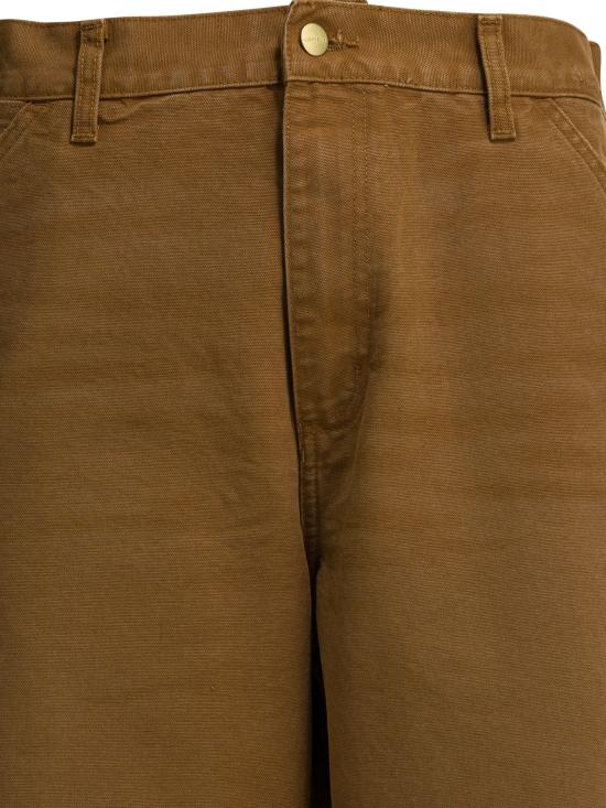 26SS 칼하트 WIP 싱글 니 팬츠 I036276HZ B7 Brown - CARHARTT WIP