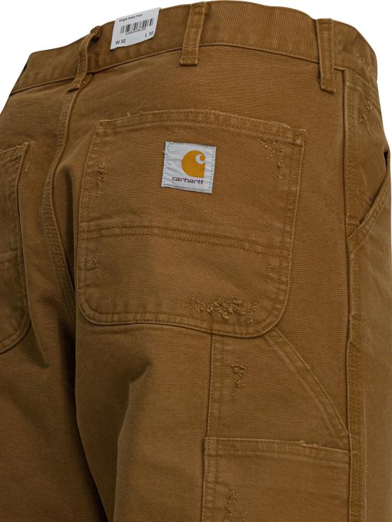 26SS 칼하트 WIP 싱글 니 팬츠 I036276HZ B7 Brown - CARHARTT WIP