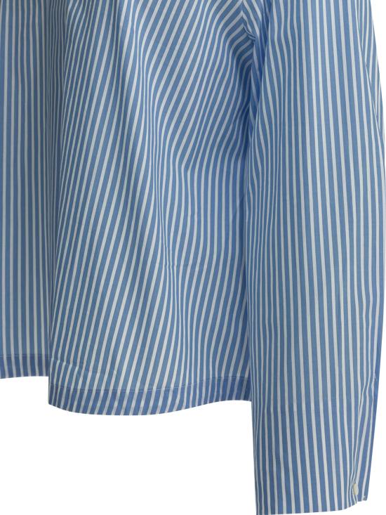 26SS 이네스 드 라 프레상쥬 블라우스/셔츠 16T007CO247P233 Light blue - INES DE LA FRESSANGE