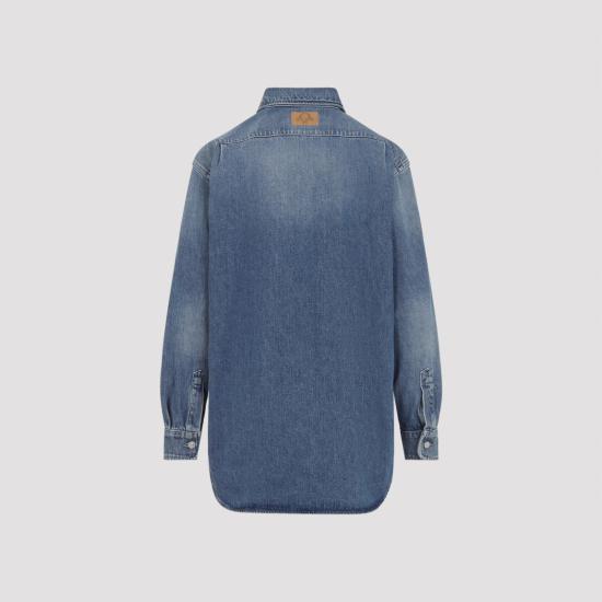 26SS 모스키노 셔츠 261E0204 0539 0285 BLU BLUE - MOSCHINO