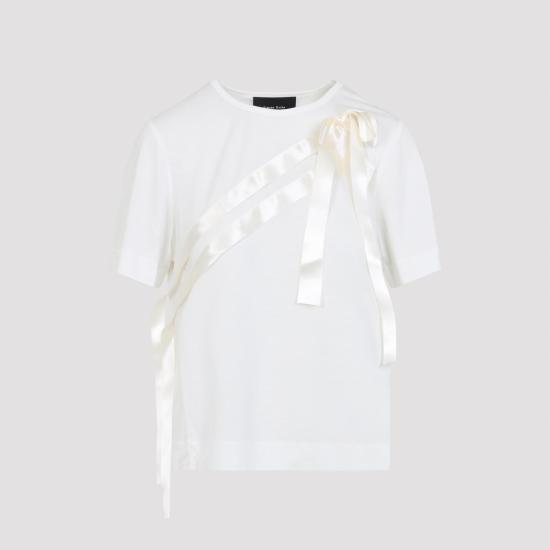 26SS 시몬로샤 반팔 티셔츠 5453 0571 IVORY WHITE - SIMONE ROCHA