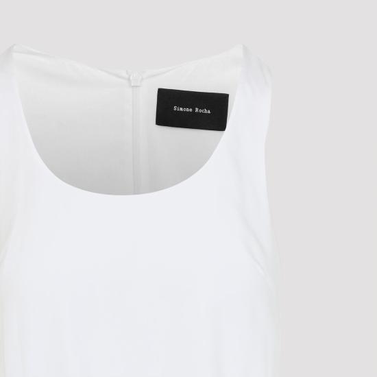 26SS 시몬로샤 미디 원피스 7471R 1287 WHITE - SIMONE ROCHA