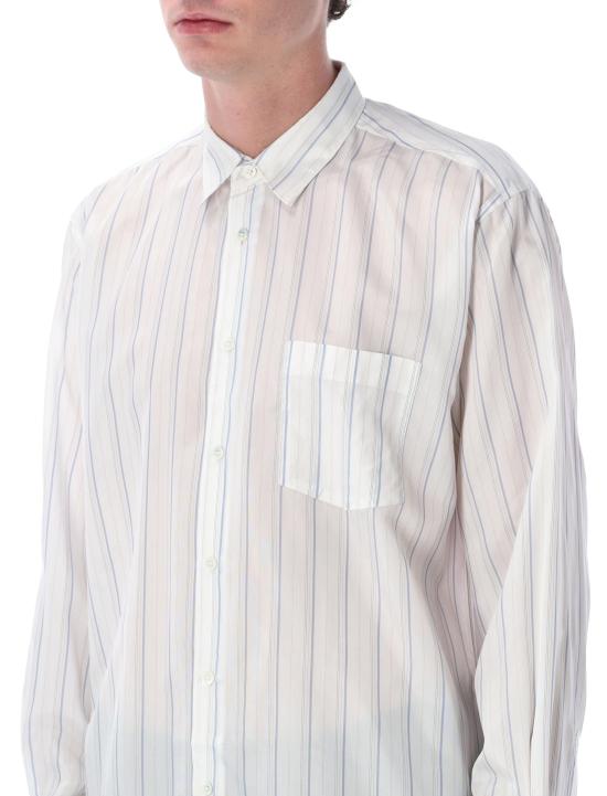 26SS 꼼데가르송 셔츠 FZ B141 051 2 WHITE STRIPES - COMME DES GARCONS