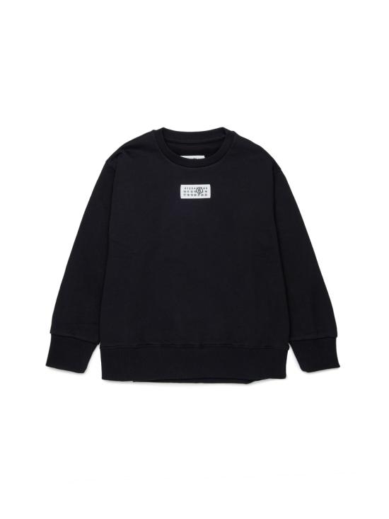 26SS [키즈] MM6 메종마르지엘라 트레이닝 상의 M61011K MM04HM6900 BLACK